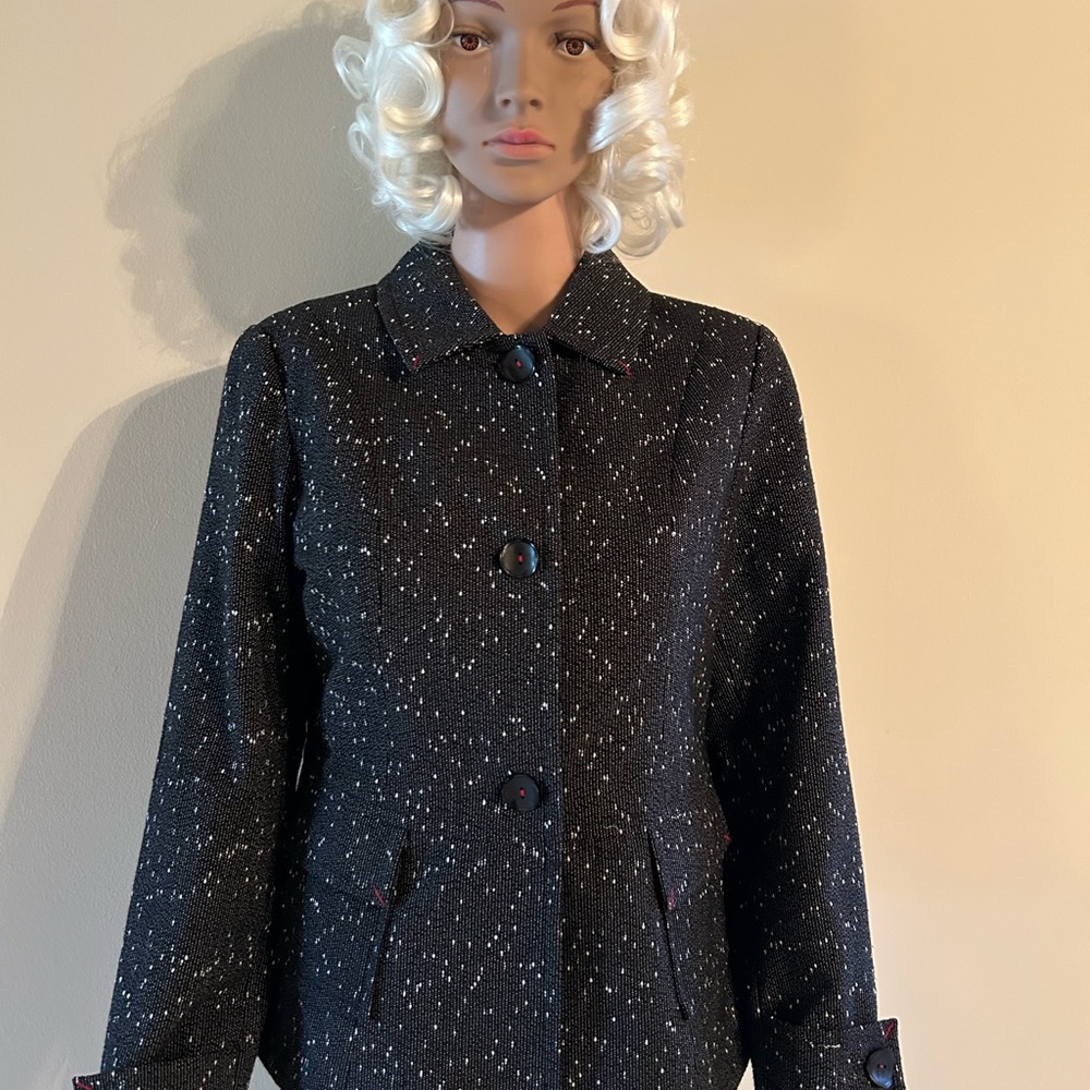Women's Black Tweed Jacket